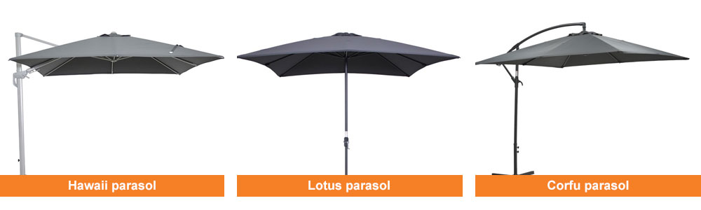 parasol kopen? Goedkope Parasols van Garden Impressions