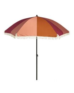 Mood collection parasol stripes Ø220 cm - roze