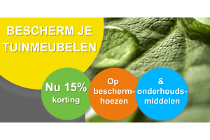 15% korting op hoezen en onderhoud!