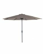 Lotus parasol Ø300 cm - taupe