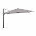 Hawaii King Pole zweefparasol 400x400 cm - frame donker grijs - doek zand