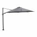 Hawaii Zweefparasol Ø350 cm donker grijs/licht grijs