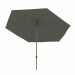 Azzurro parasol Ø300 cm antraciet solefin - houtlook frame