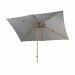 Azzurro parasol 200 x 300 cm antraciet solefin - houtlook frame