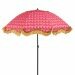 Mitchell parasol hart roze - Ø220 x 238 cm