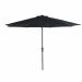 Lotus parasol Ø300 cm - zwart