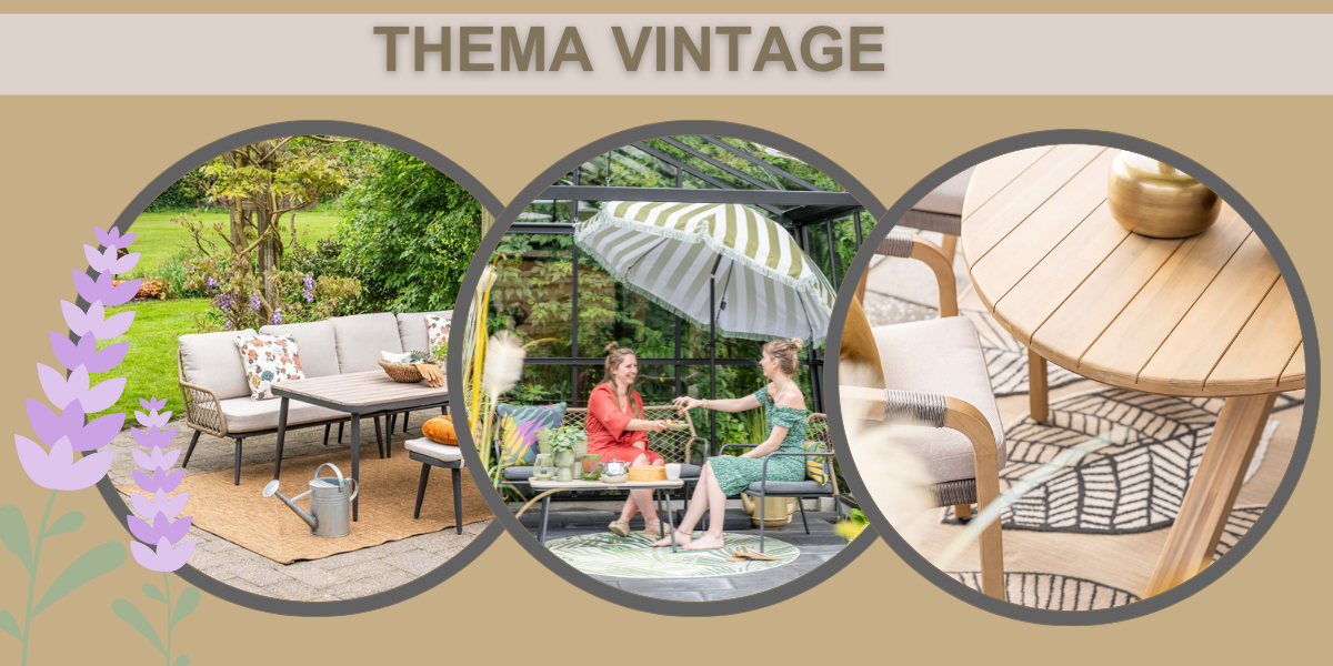 vintage tuinmeubelen thema