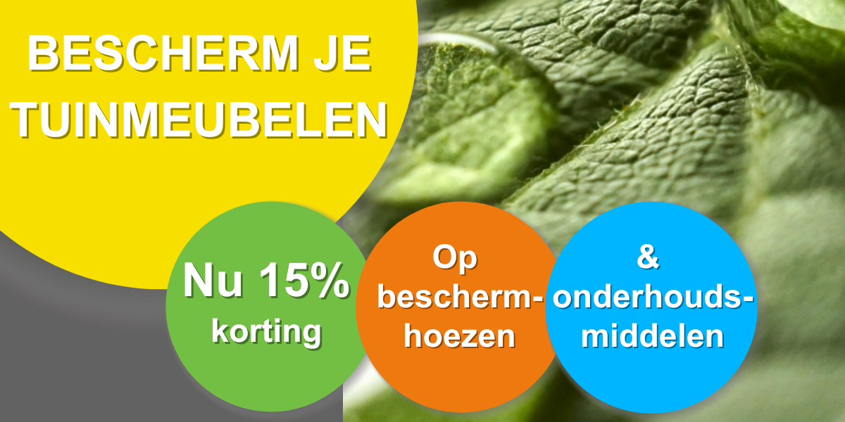 15% korting op hoezen en onderhoud!